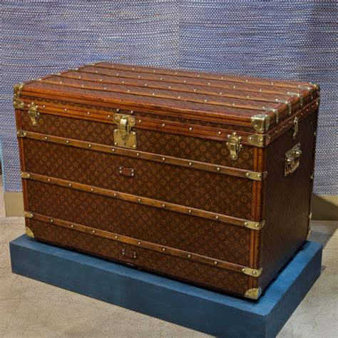 louis vuitton monogram trunks.